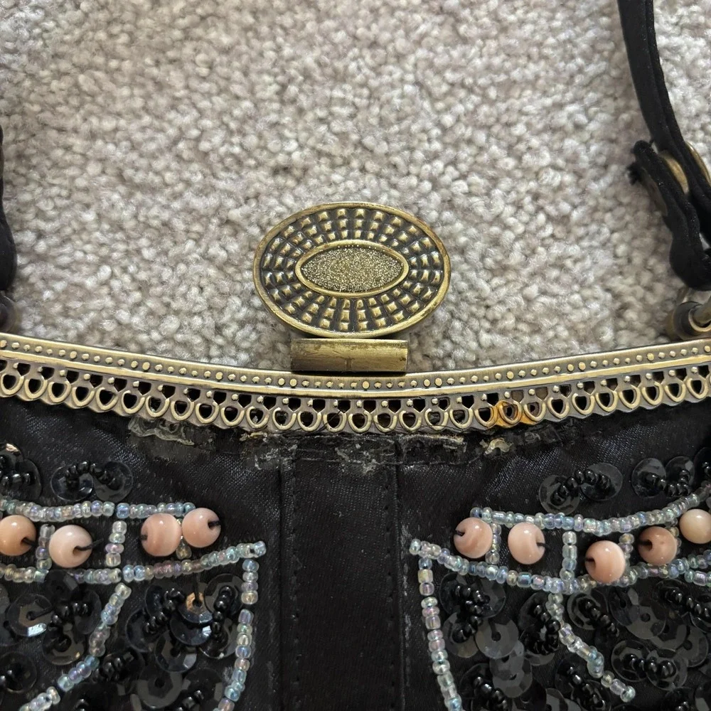 Womens Whimsigoth Beaded Floral Evening Bag Fairy Grunge Formal HOCO Renfaire